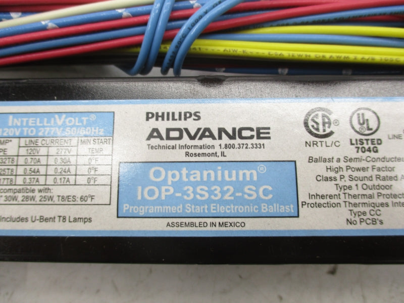 PHILIPS ADVANCE IOP-3S32-SC 120-277V NSMP