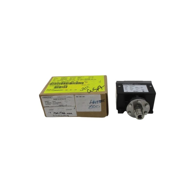 ASHCROFT B420SXC4FSNH06 125/250VAC 15A 100PSI NSMP
