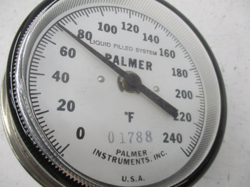 PALMER INSTRUMENTS 01788  0-240'F NSNP