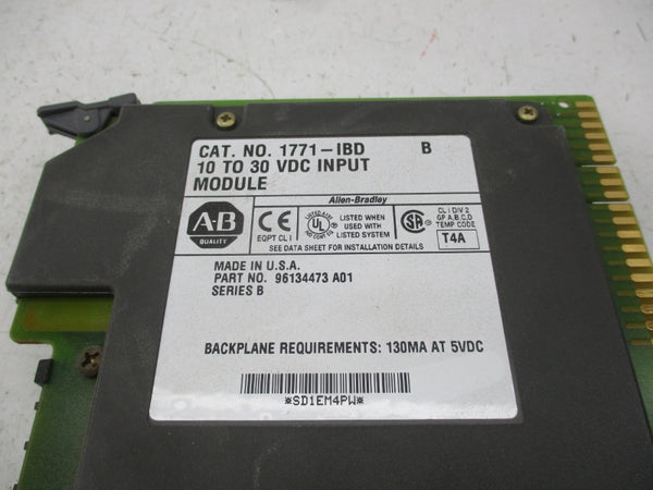 ALLEN BRADLEY 1771-IBD SER. B 10-30VDC NSNP