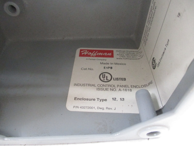 HOFFMAN E1PB (AS PICTURED) NSNP