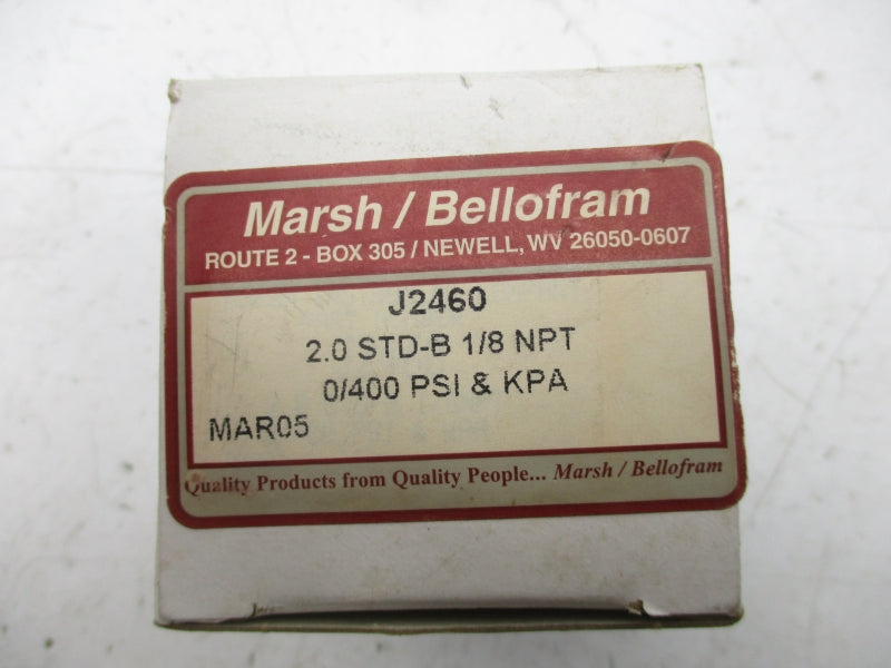 MARSH BLLLOFRAM J2460 400PSI NSMP