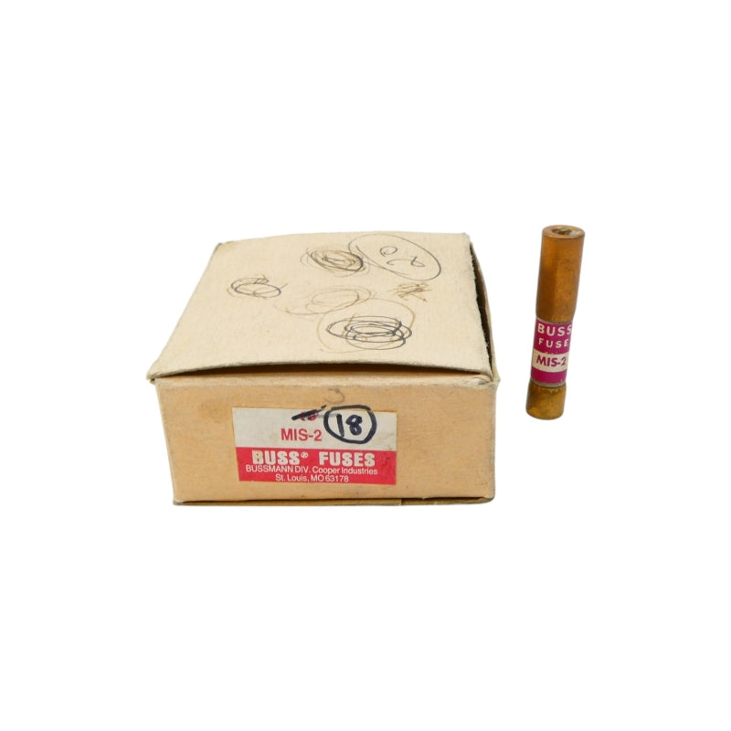 BUSSMANN MIS-2 600VAC 2A (PKG OF 20) NSMP