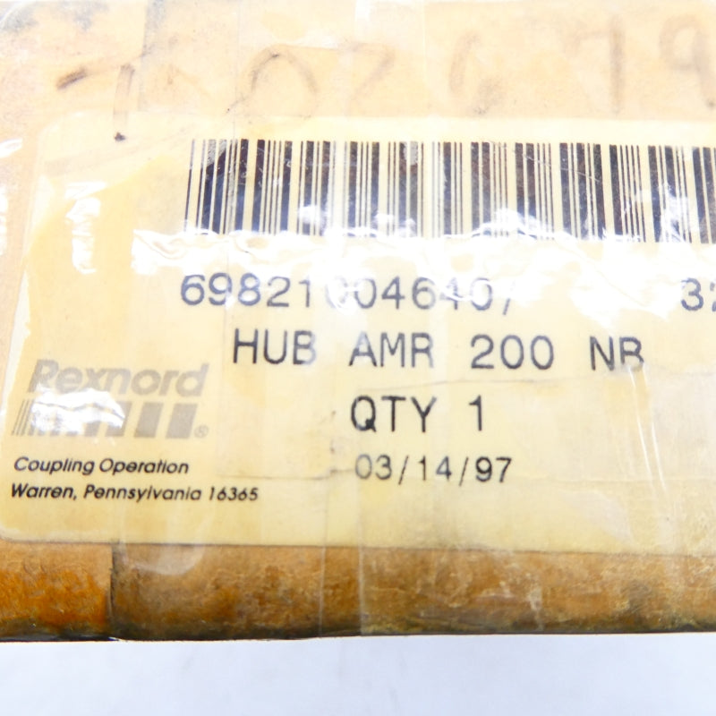 REXNORD HUBAMR200NB NSMP