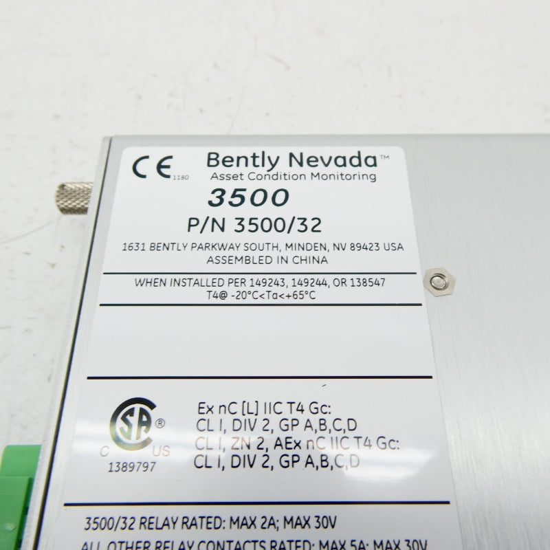 BENTLY NEVADA 3500/32 NSNP