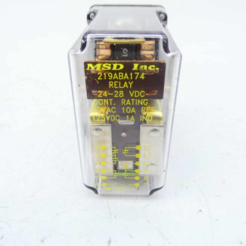 MSD 219ABA174 24-28VDC 10A NSMP