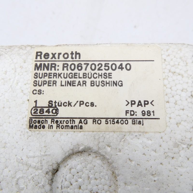 REXROTH R067025040 NSMP