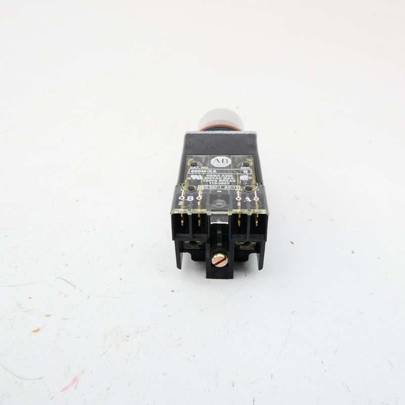 ALLEN BRADLEY 800MR-PAL16RA SER. D 110/120V (WH) NSMP