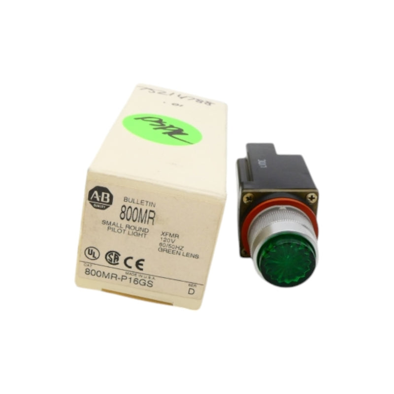 ALLEN BRADLEY 800MR-P16S SER. D 110/120V (WH) NSMP