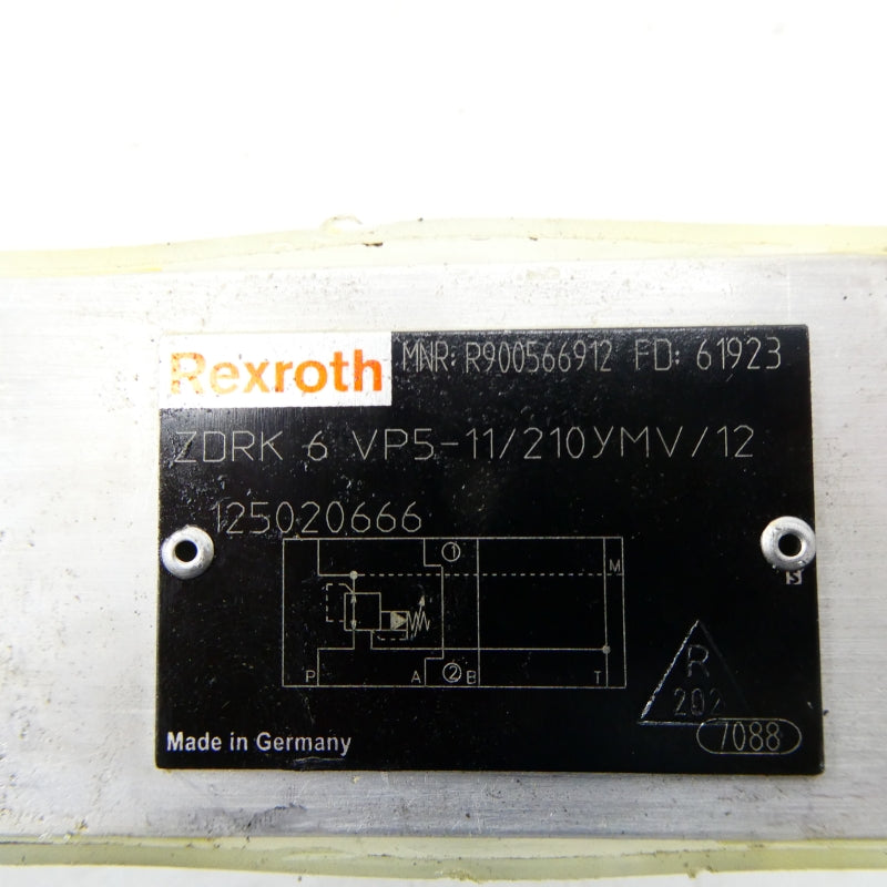 REXROTH ZDRK6VP5-11/210YMV/12 R900566912 NSNP