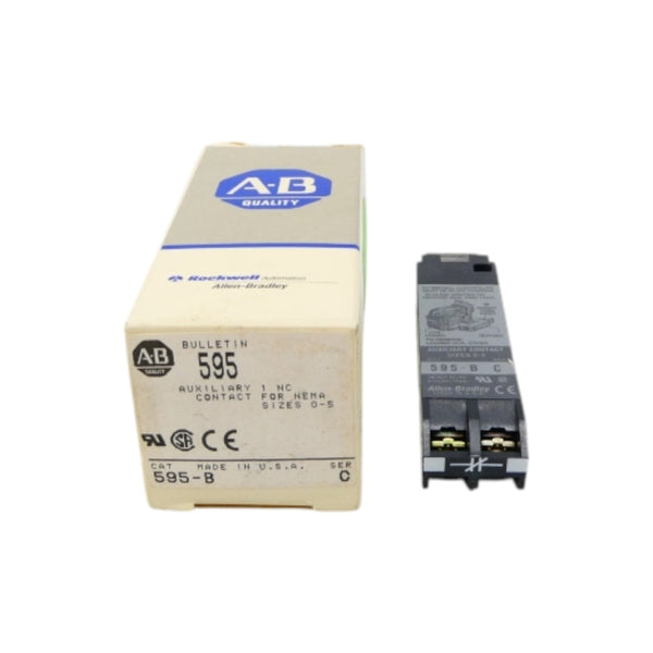 ALLEN BRADLEY 595-B SER. C 600VAC (GY/BL) NSMP