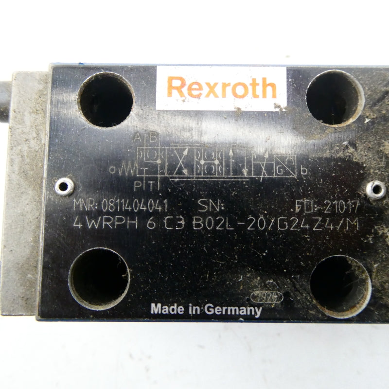 REXROTH 4WRPH6C3B02L-20/G24Z4/M 0811404041 NSNP