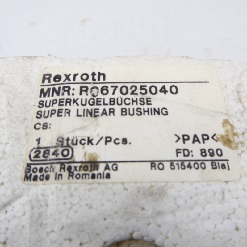 REXROTH R067025040 NSFS