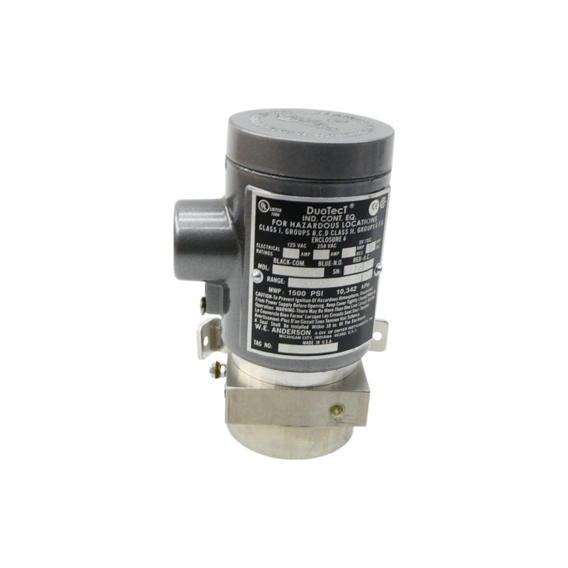 DUOTECT H3S-3DT 250VAC 5-60PSI NSNP
