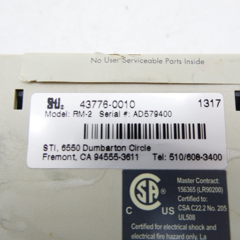 STI RM-2 43776-0010 24VDC NSNP