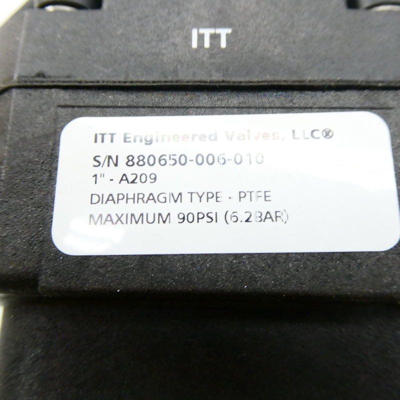 ITT 1-A209 90PSI (AS PICTURED) NSNP