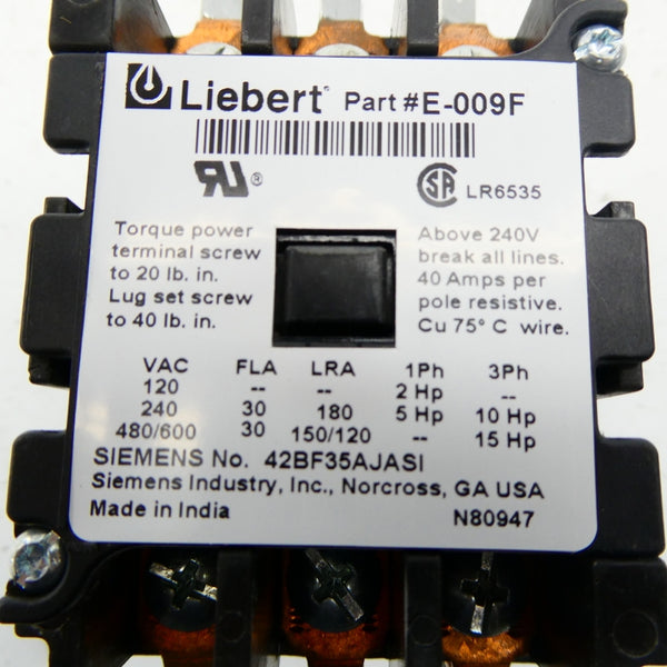 EMERSON E-009FS 24V 30/40A NSMP