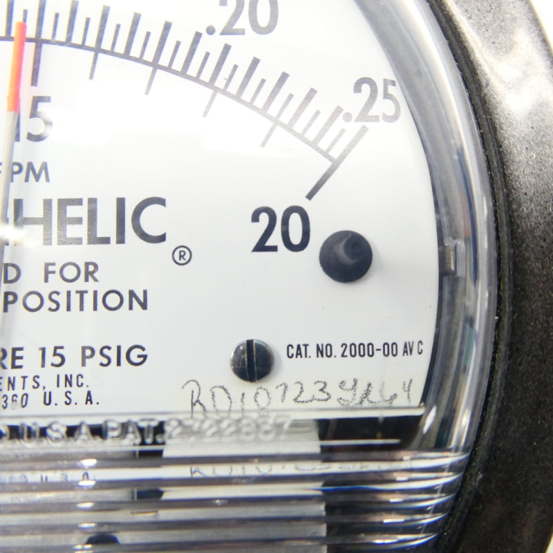 DWYER 2000-00AVC 15PSI 0-.25 NSNP