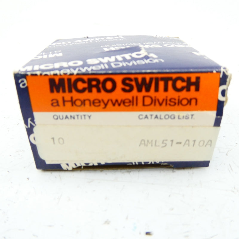 MICRO SWITCH AML51-A10A (PKG OF 10) NSMP