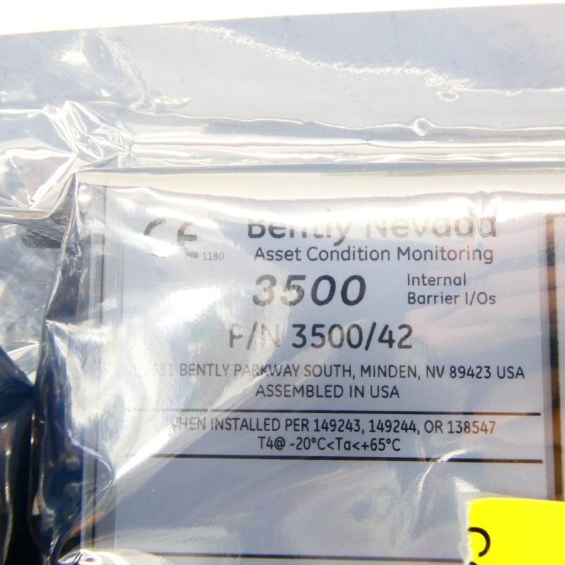 BENTLY NEVADA 3500/42 NSNP