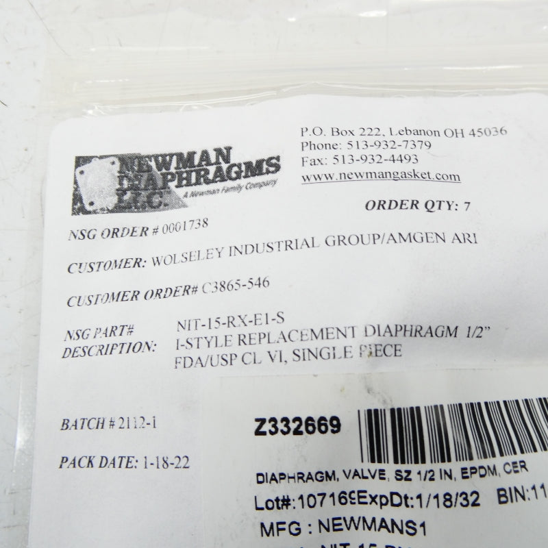 NEWMAN NIT-15-RX-E1-S NSMP