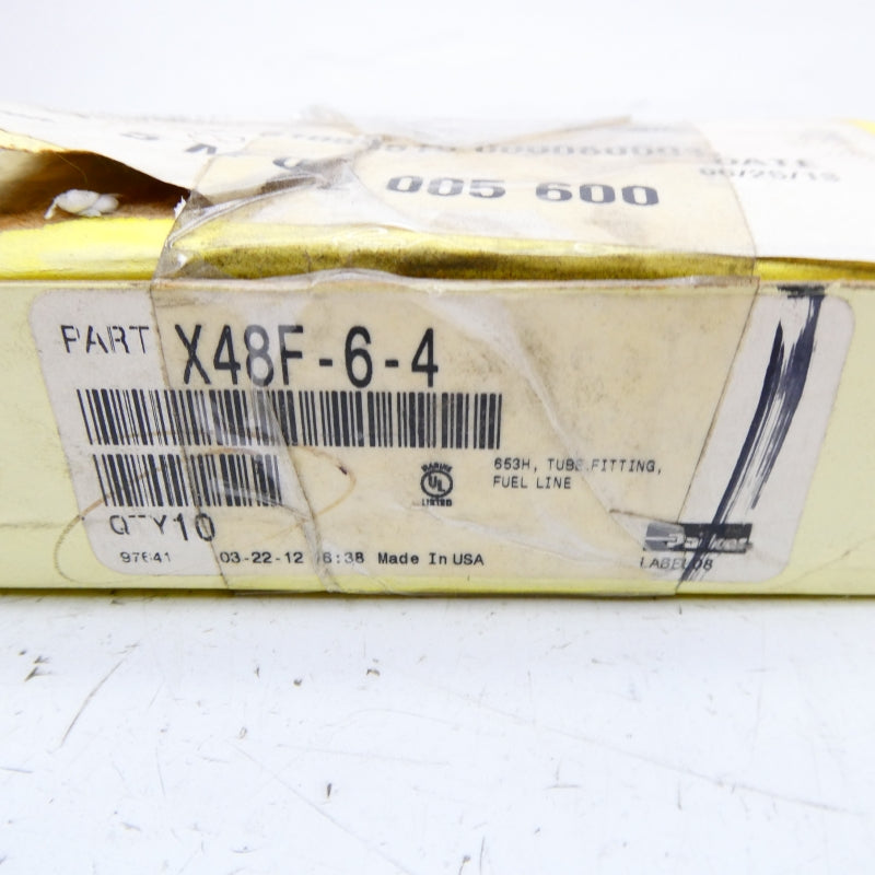 PARKER X48F-6-4 (PKG OF 10) NSMP