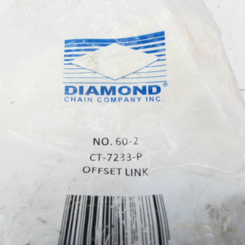 DIAMOND CHAIN COMPANY CT-7233-P 60-2 NSMP