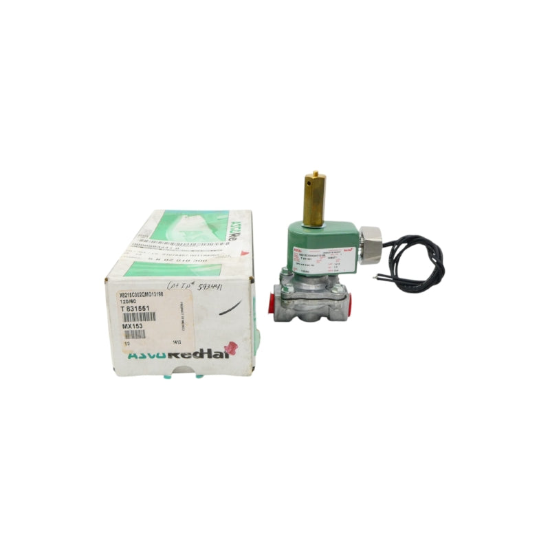 ASCO X8215C002QMO13198 120V 5-90PSI 1/2" NSMP