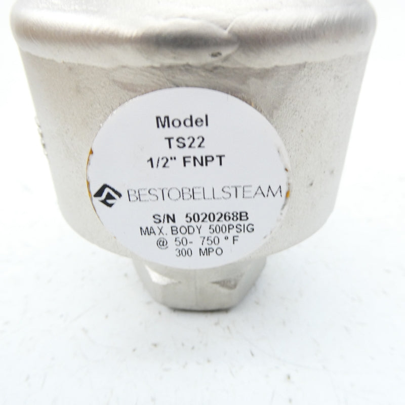 BESTOBELLSTEAM TS22 1/2" NSNP