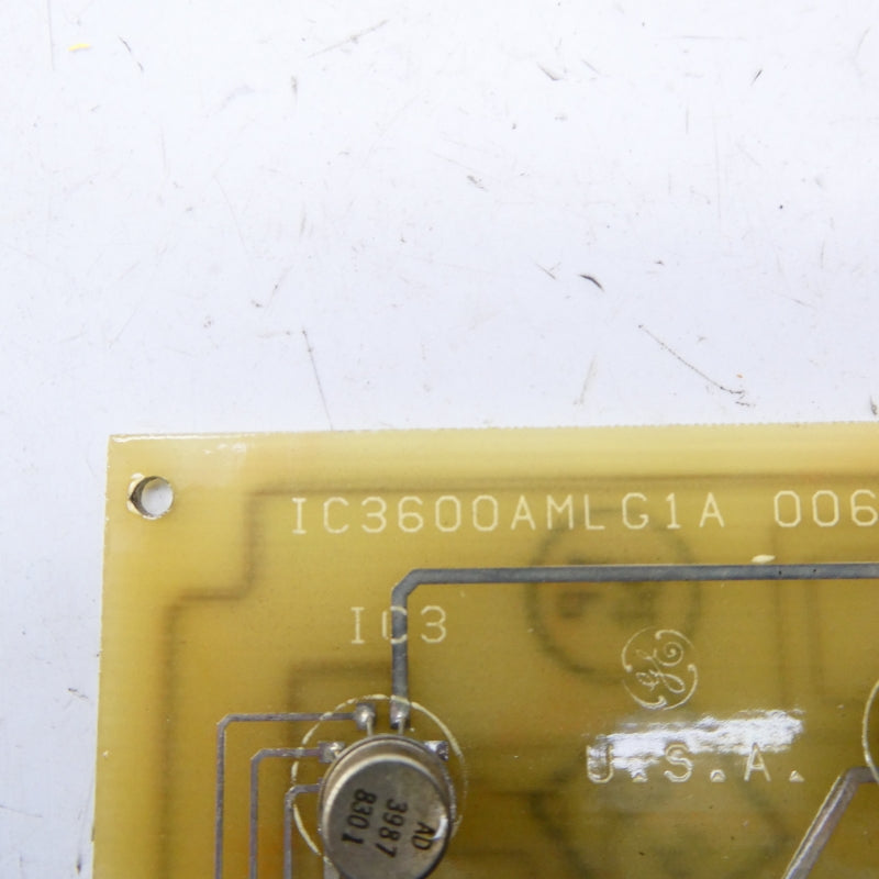 GENERAL ELECTRIC IC3600AMLG1A NSMP