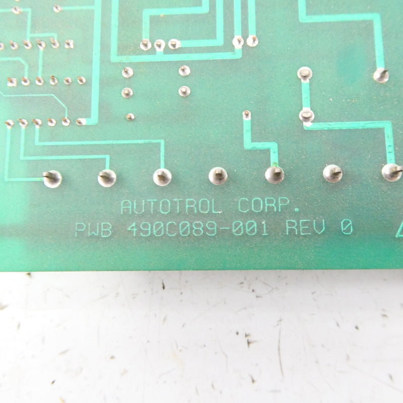 AUTOTROL 490C089-001 REV. 0 NSNP