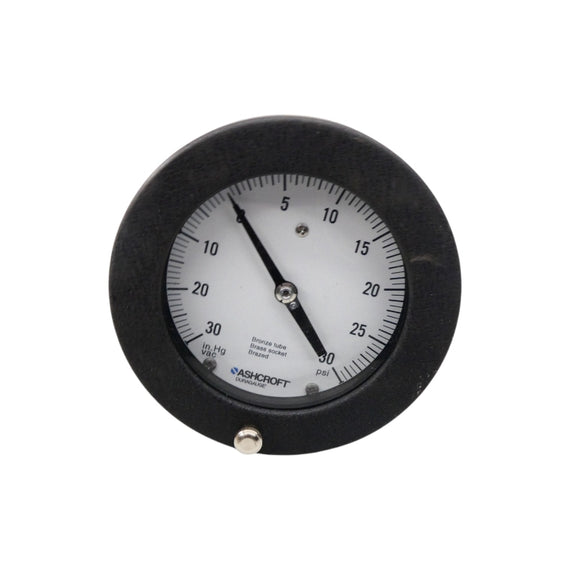 ASHCROFT 45-1377-A8-04B-30IMV&30# 30PSI 4-1/2" NSNP