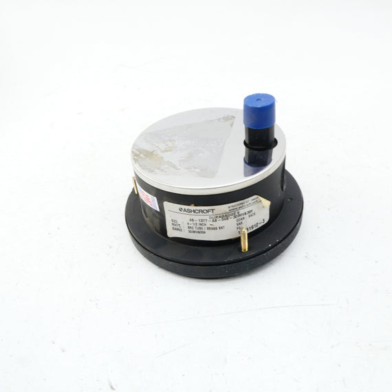 ASHCROFT 45-1377-A8-04B-30IMV&30# 30PSI 4-1/2" NSNP
