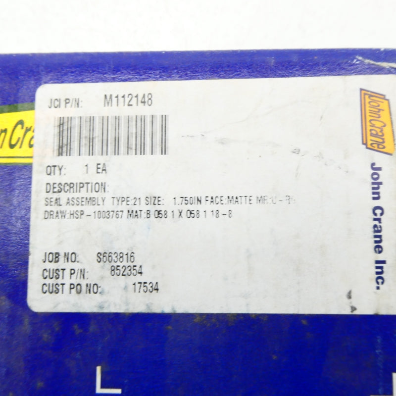 JOHN CRANE M112148 NSMP