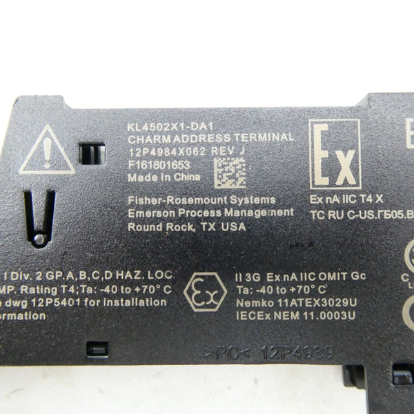 EMERSON KL4502X1-DA1 12P4984X062 REV. J NSNP