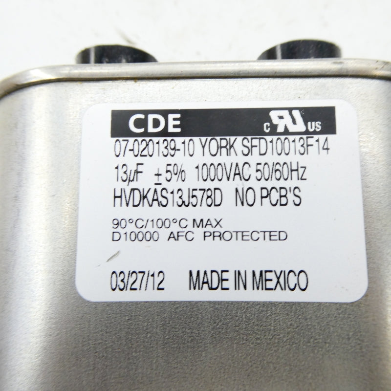 CDE 07-020139-10 HVDKAS13J578D 1000VAC NSNP