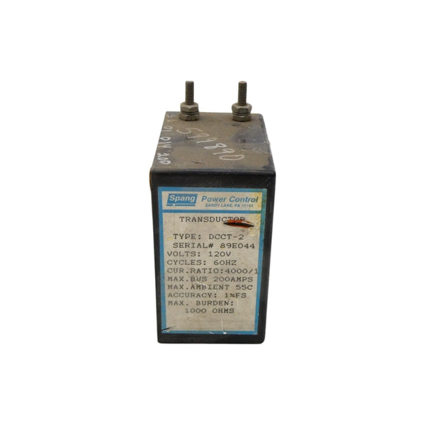 SPANG DCCT-2 120V 200A NSNP