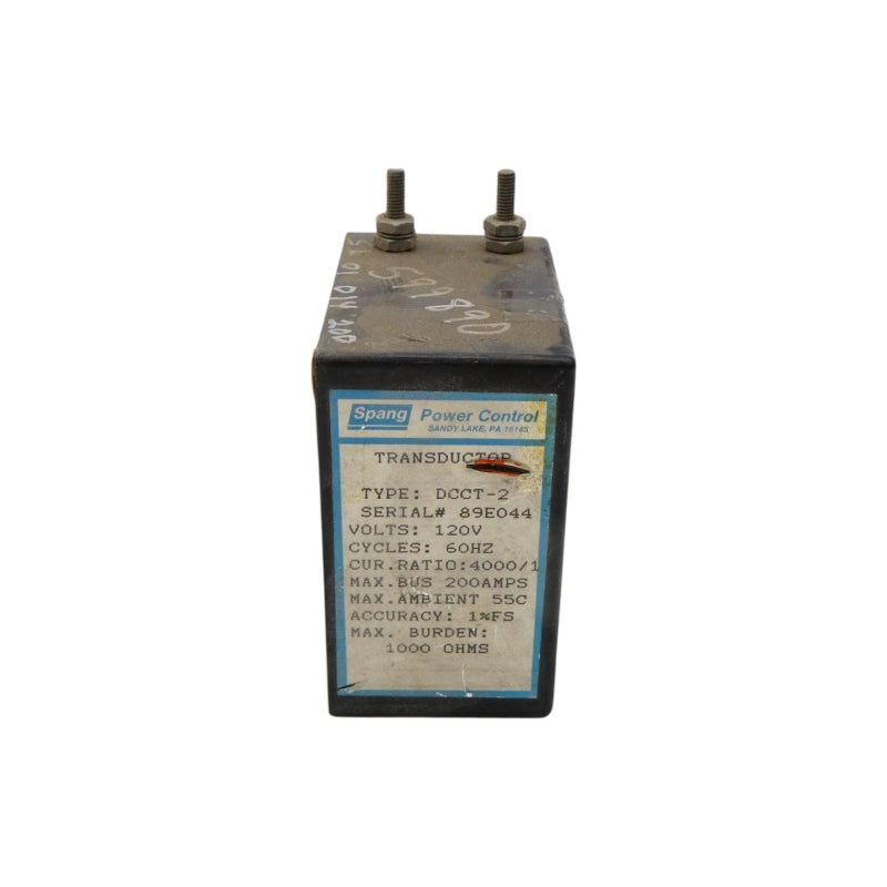 SPANG DCCT-2 120V 200A NSNP