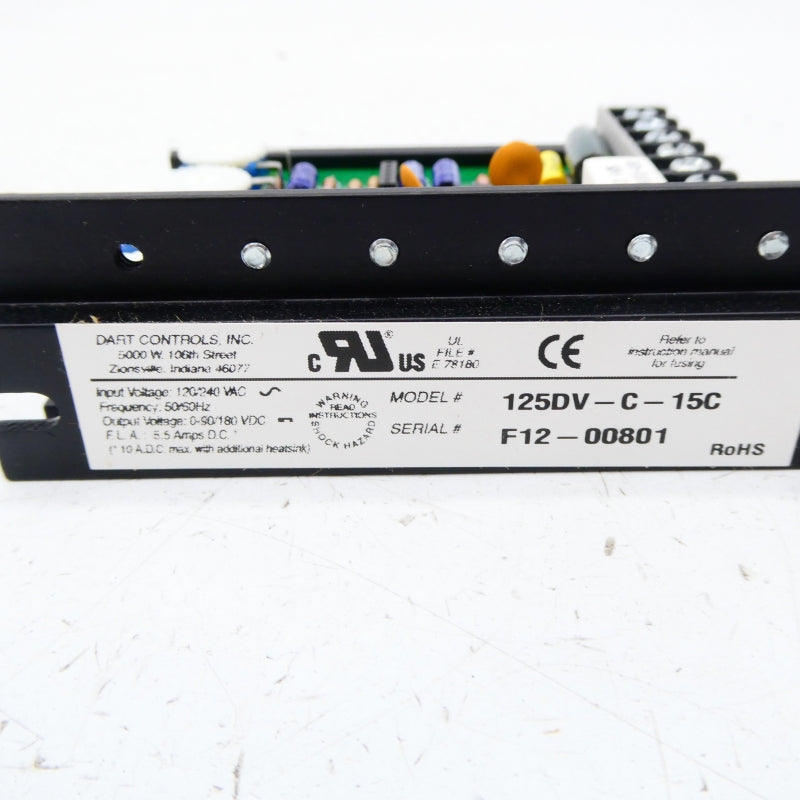 DART CONTROLS 125DV-C-15C 120/240VAC 5.5A NSMP