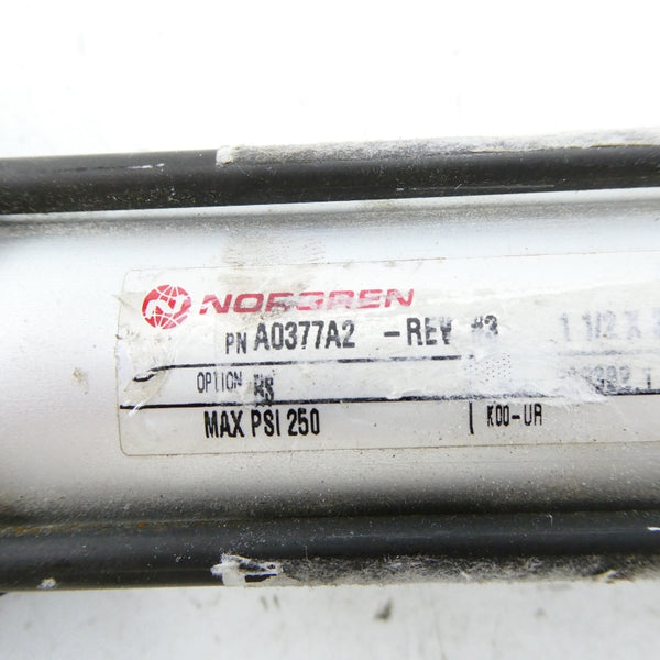 NORGREN A0377A2 250PSI REV. 3 NSNP