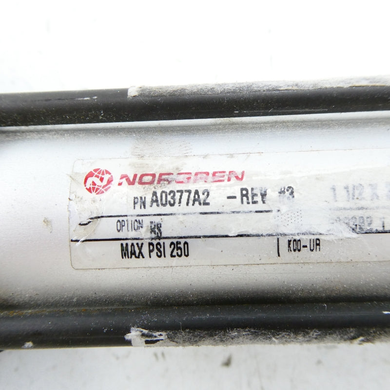 NORGREN A0377A2 250PSI REV. 3 NSNP
