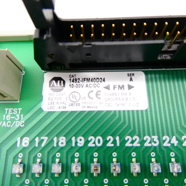 ALLEN BRADLEY 1492-IFM40D24 SER. A 10-30VAC/DC (BR/WH) NSMP