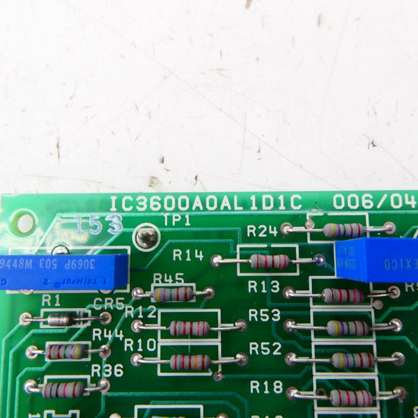 GENERAL ELECTRIC IC3600A0AL1D1C NSNP