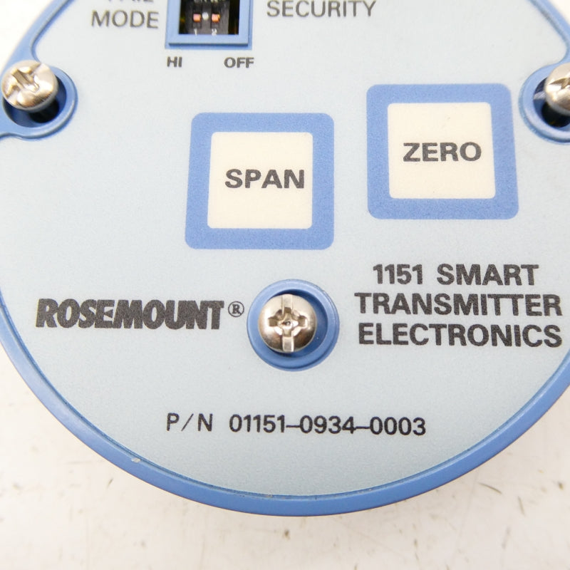 ROSEMOUNT 01151-0934-0003 NSNP