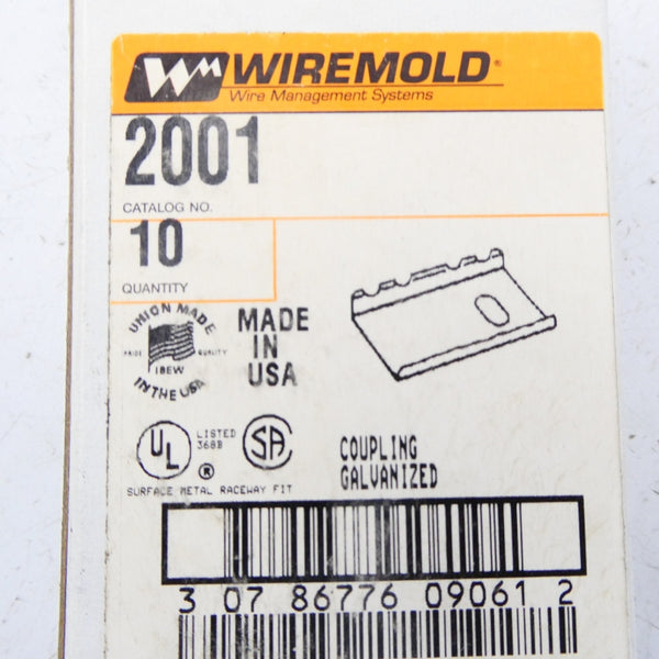 WIREMOLD 2001 (PKG OF 3) NSMP