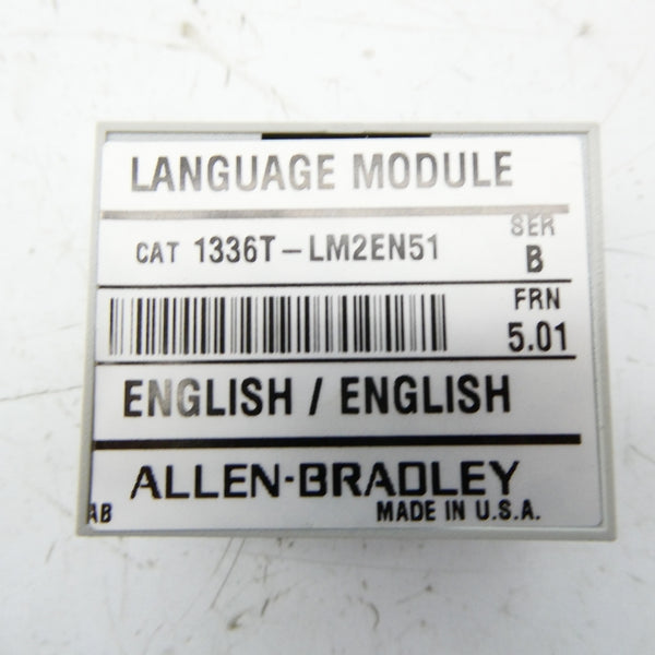 ALLEN BRADLEY 1336T-LM2EN51 SER. B F/W 5.01 NSMP