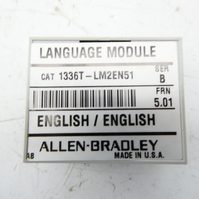 ALLEN BRADLEY 1336T-LM2EN51 SER. B F/W 5.01 NSMP