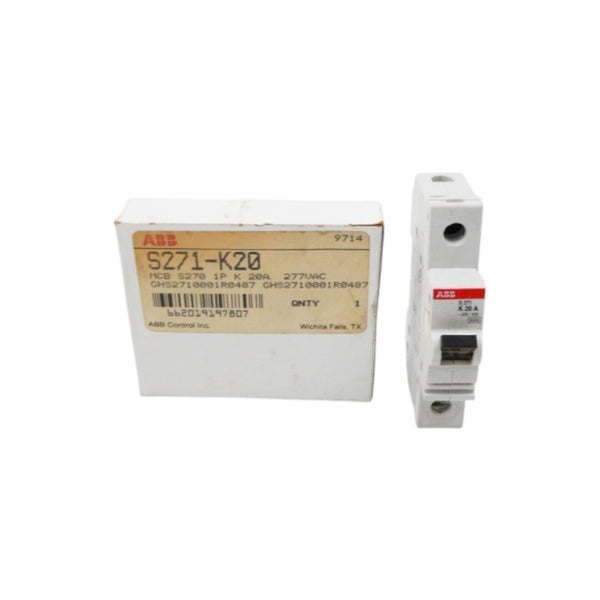 ABB S271-K20 230/400V 20A NSMP