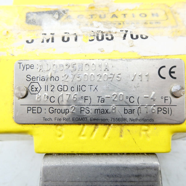 APOLLO AD0025H001A 116PSI NSNP