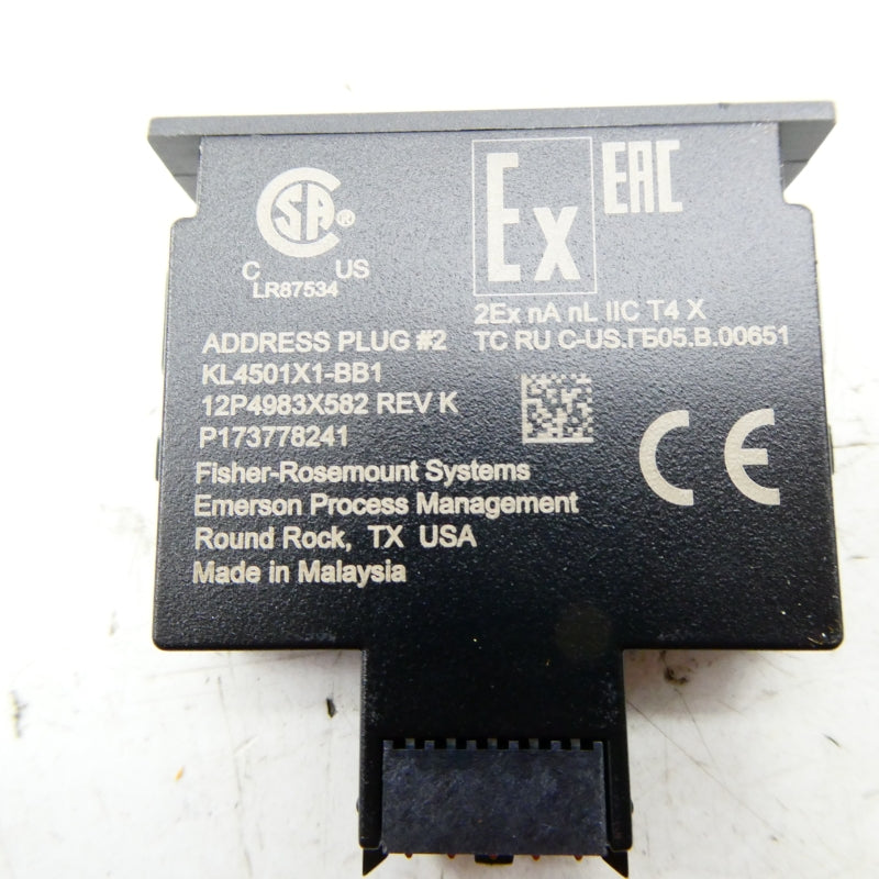 FISHER ROSEMOUNT KL4501X1-BB1 1294983X582 REV. K NSNP